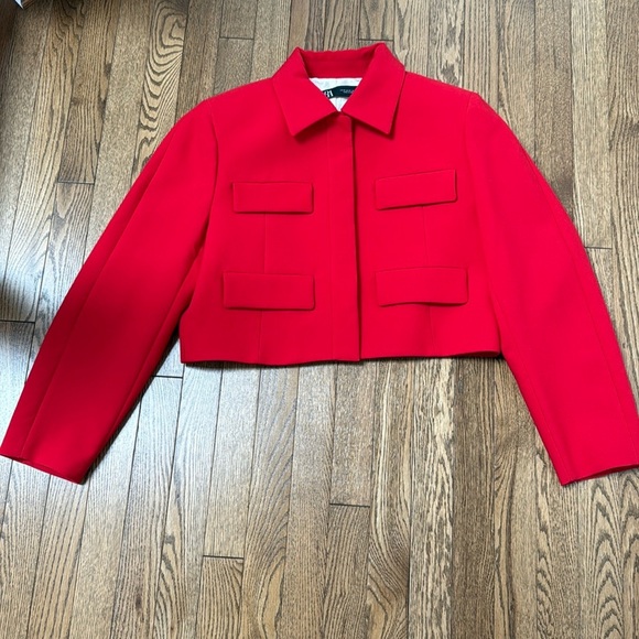 Zara cropped blazer - Picture 2 of 4